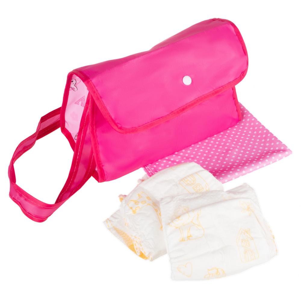 luvabella doll diaper bag set