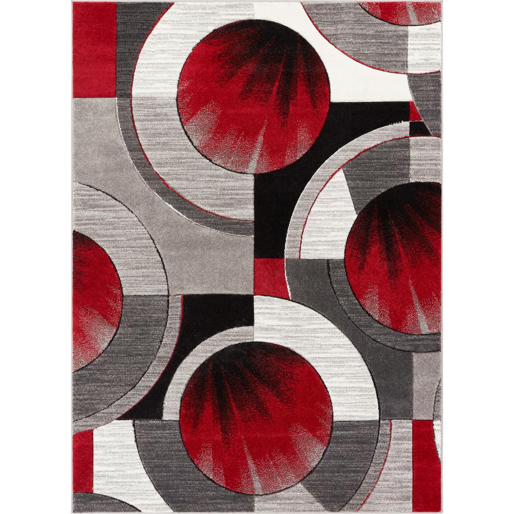 Well Woven Ruby Yolo 7 Ft X 9 Modern Abstract Geometric Red Well Woven Ruby Yolo 7 Ft X 9