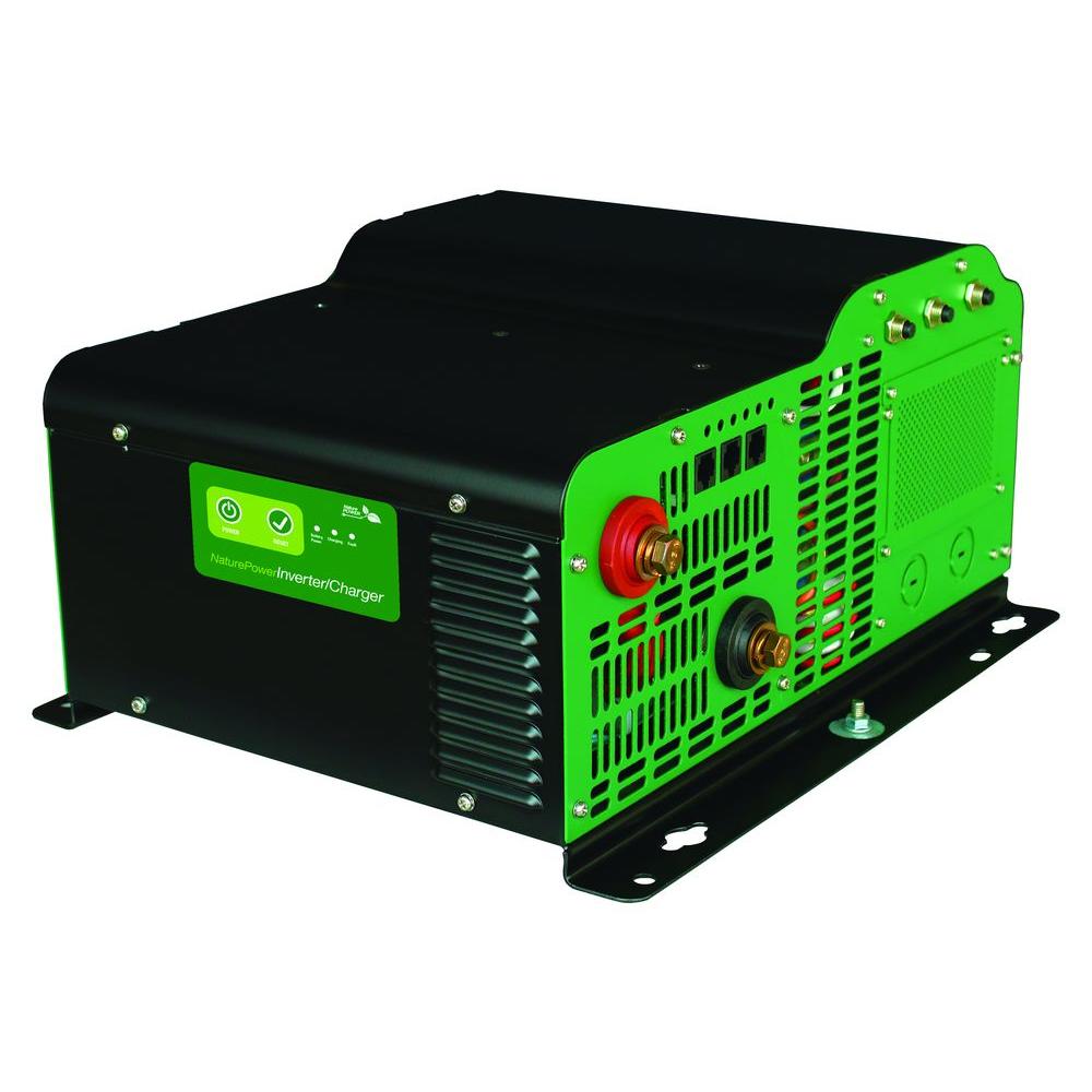 Nature Power 3000-Watt Pure Sine Wave Inverter with 150-Amp Inverter