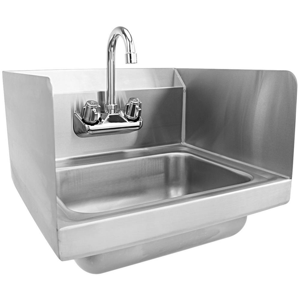 black stainless steel sink home depot