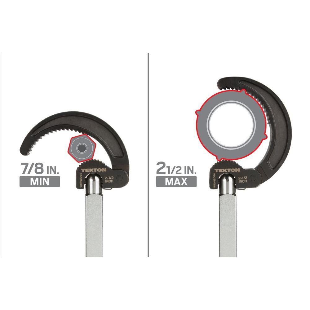 Basin Wrench 10 in. to 17 in. Extra Large Jaw Pipe Adjustable Sink