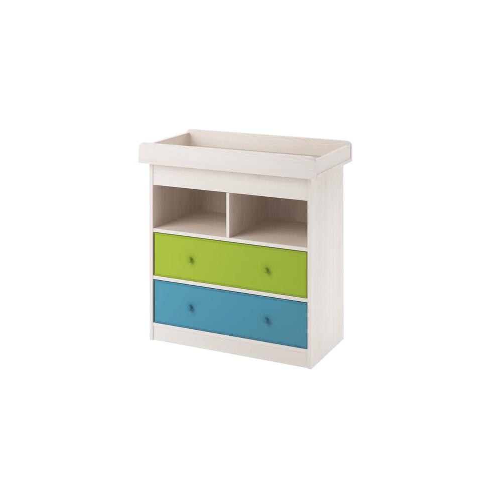 Ameriwood Home Allison 2 Drawer Light Woodgrain Changing Table Ameriwood Home Allison 2 Drawer Light Woodgrain Changing Table