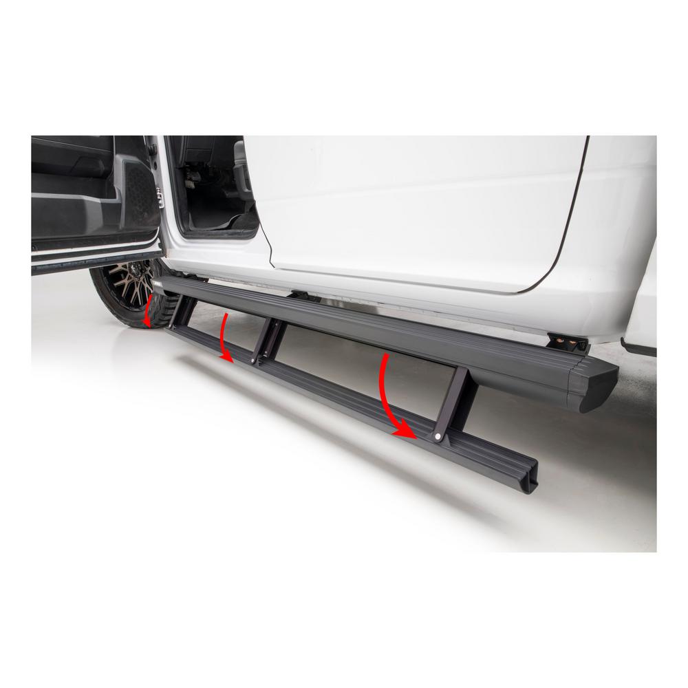 Aries ActionTrac 83Inch Retractable Powered Running Boards, Select