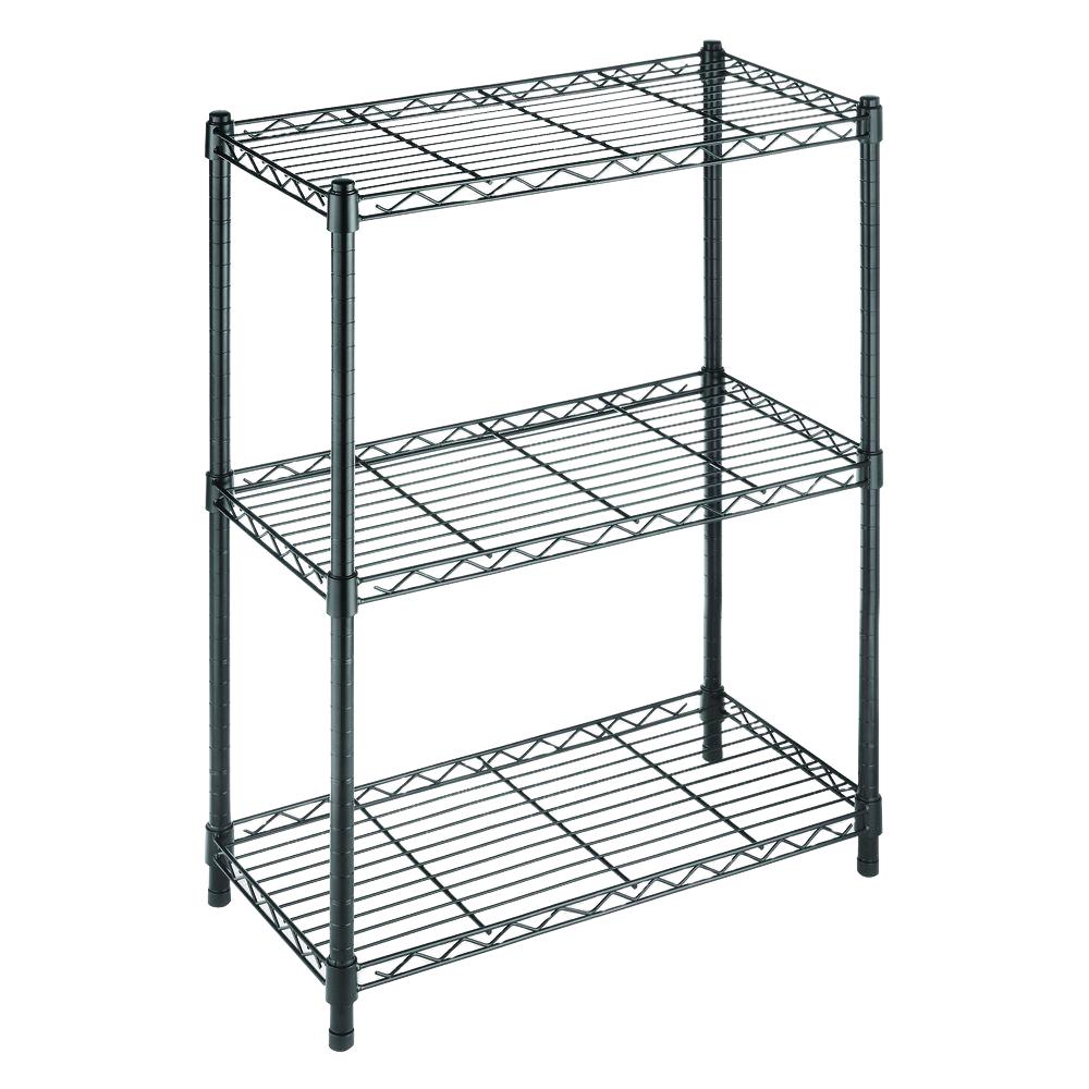 3 Home Garage Multi-Use Storage Rack with Adjustable Shelves TANGKULA Metal Storage Shelves 4-Tier Garage Shelf 63 inches Heavy Duty Steel Frame 32L/×16W /×63H