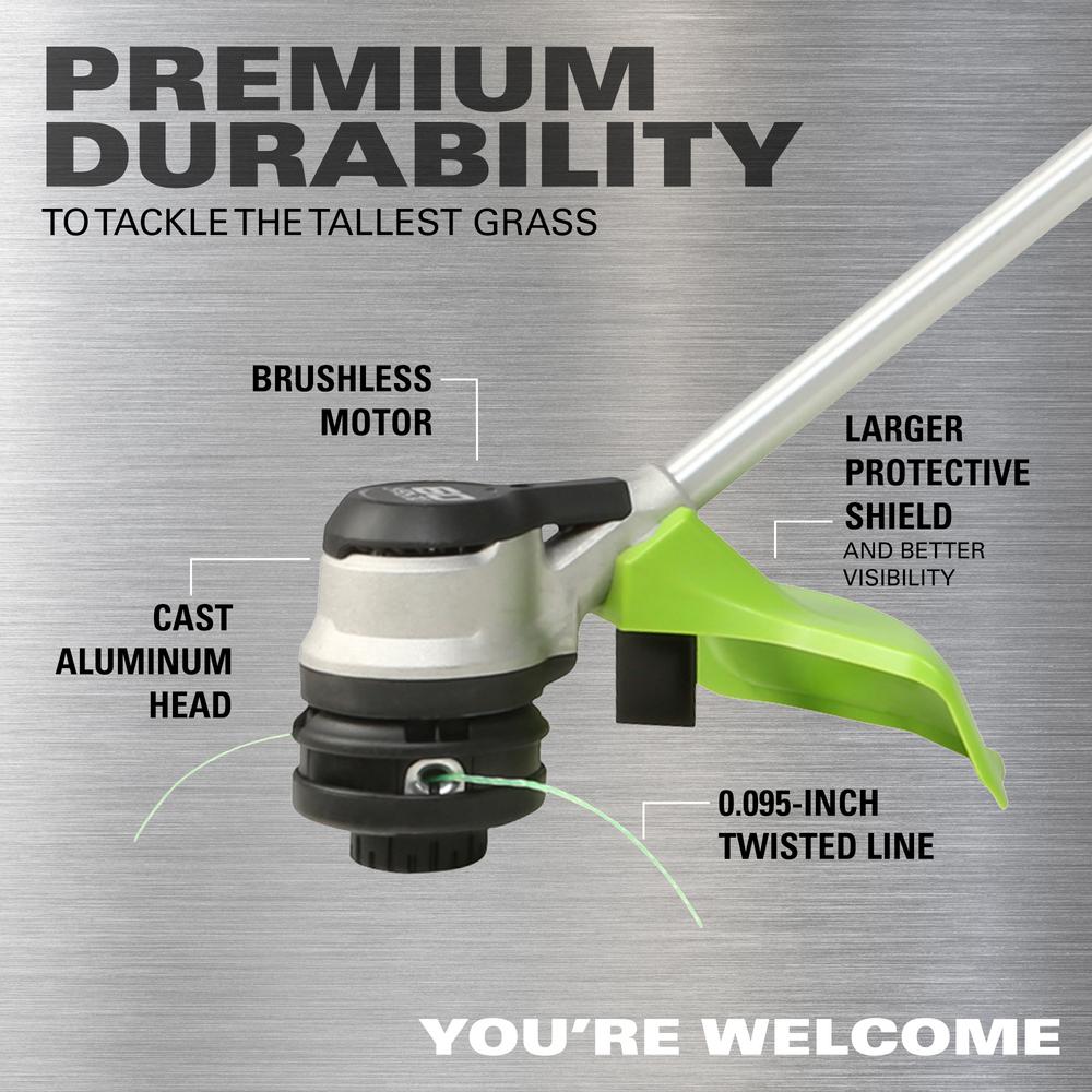 greenworks pro 60 volt trimmer