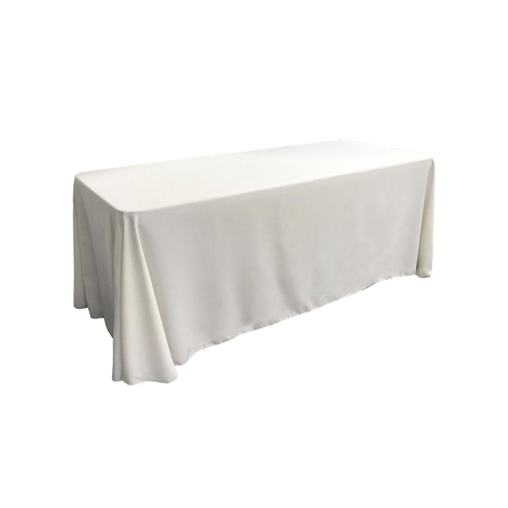 white linen tablecloth