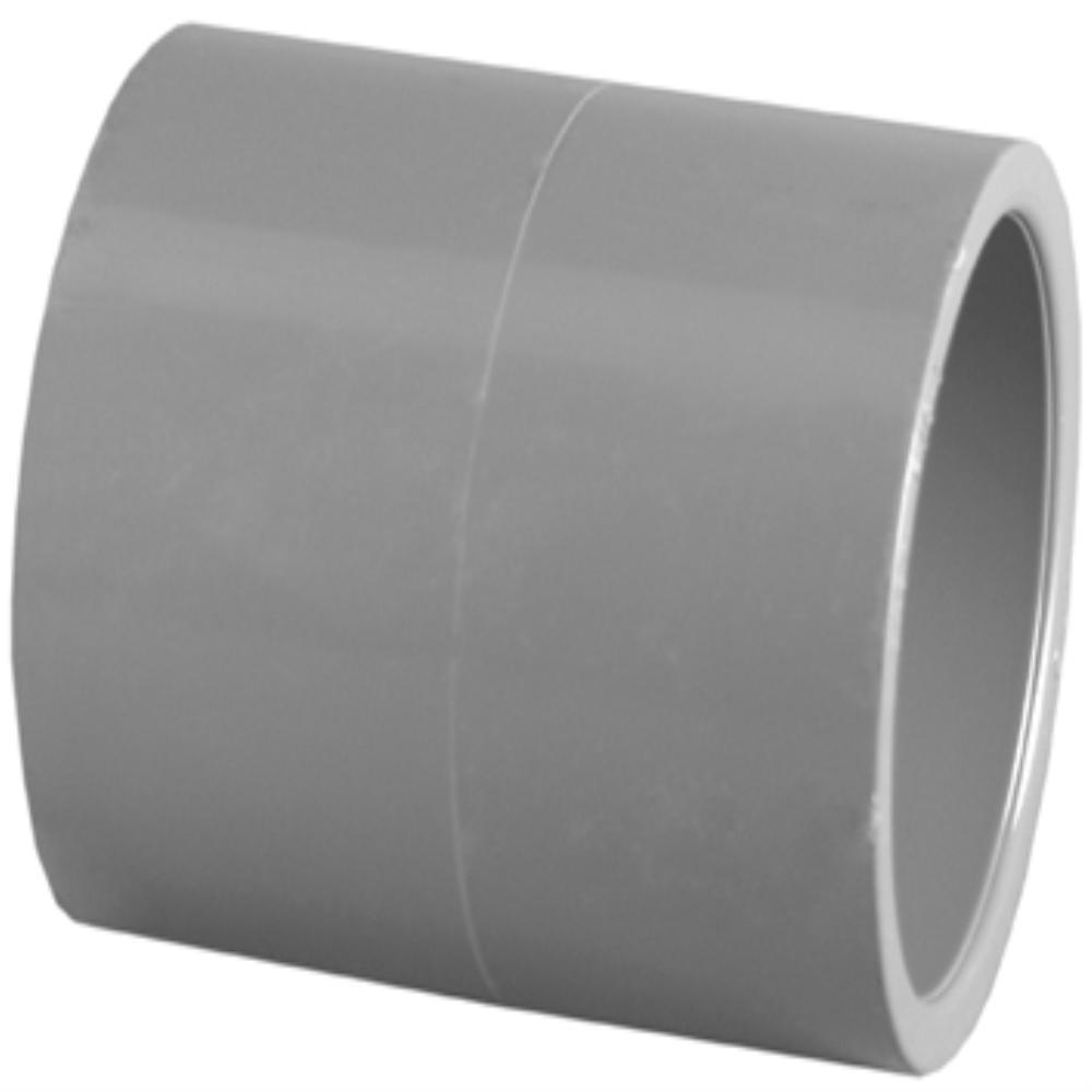 Charlotte Pipe 4 in. PVC SCH 80 SXS Coupling-PVC 08100 2600 - The Home Depot