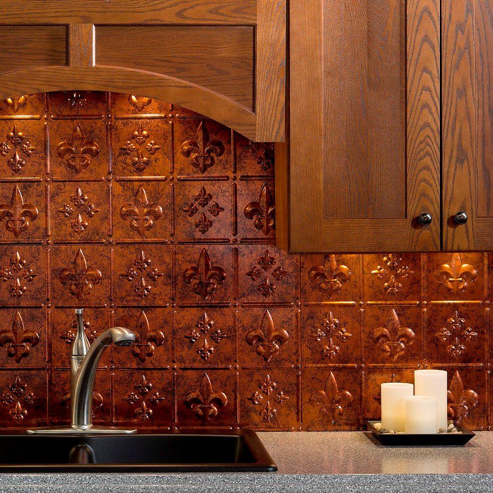 Fleur De Lis Tile Backsplash Ceramic