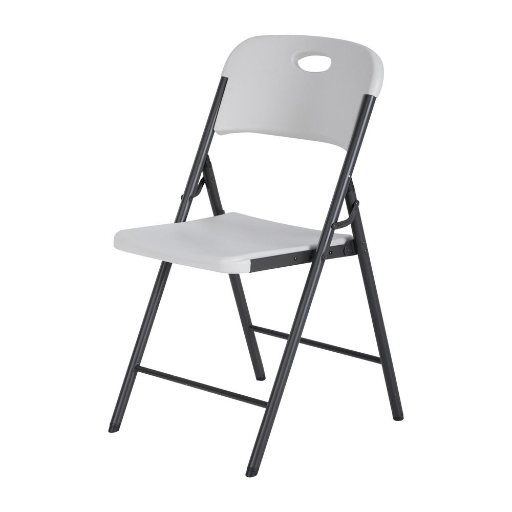 Lifetime Lifetime Folding Chair; Almond80683 The Home Depot