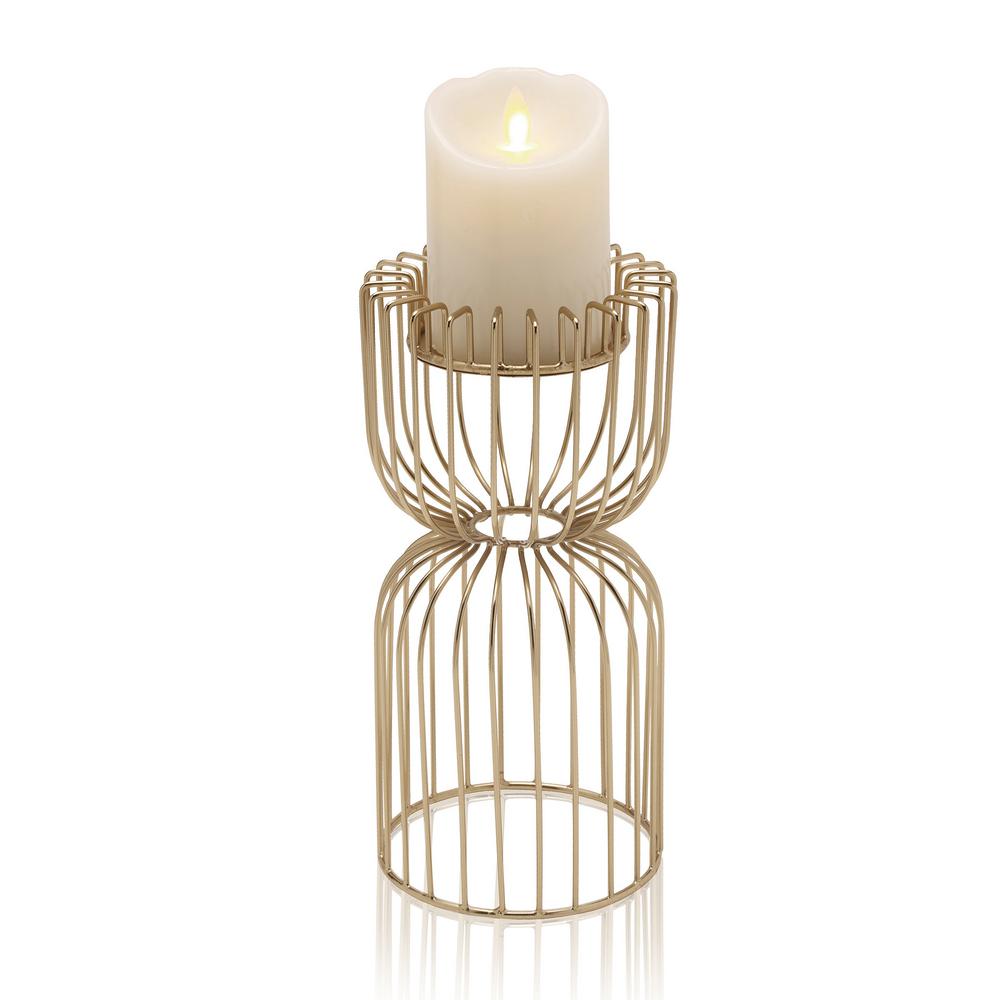 candle in candle holder