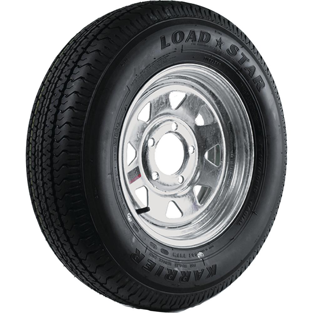 Loadstar ST205/75D15 K550 ST 1820 lb. Load Capacity Bias ST Trailer Tire by Loadstar