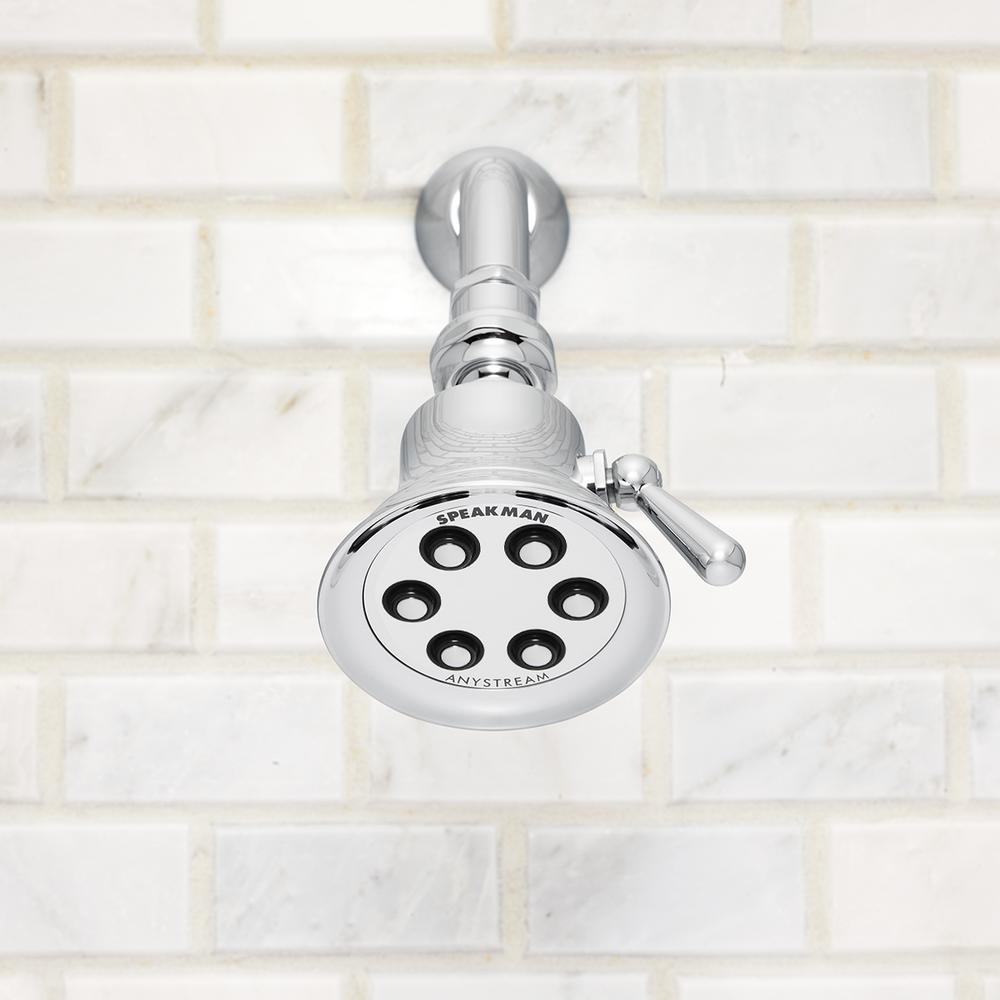 SPEAKMAN S-2254-BN Shower Head,Brass,Brushed Nickle,2.5 gpm