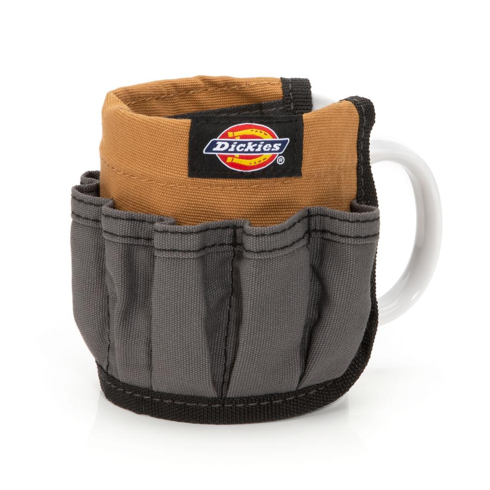 Dickies 14-Compartment Mini Mug Contractors Desk Organizer, Tan, Gray/Tan