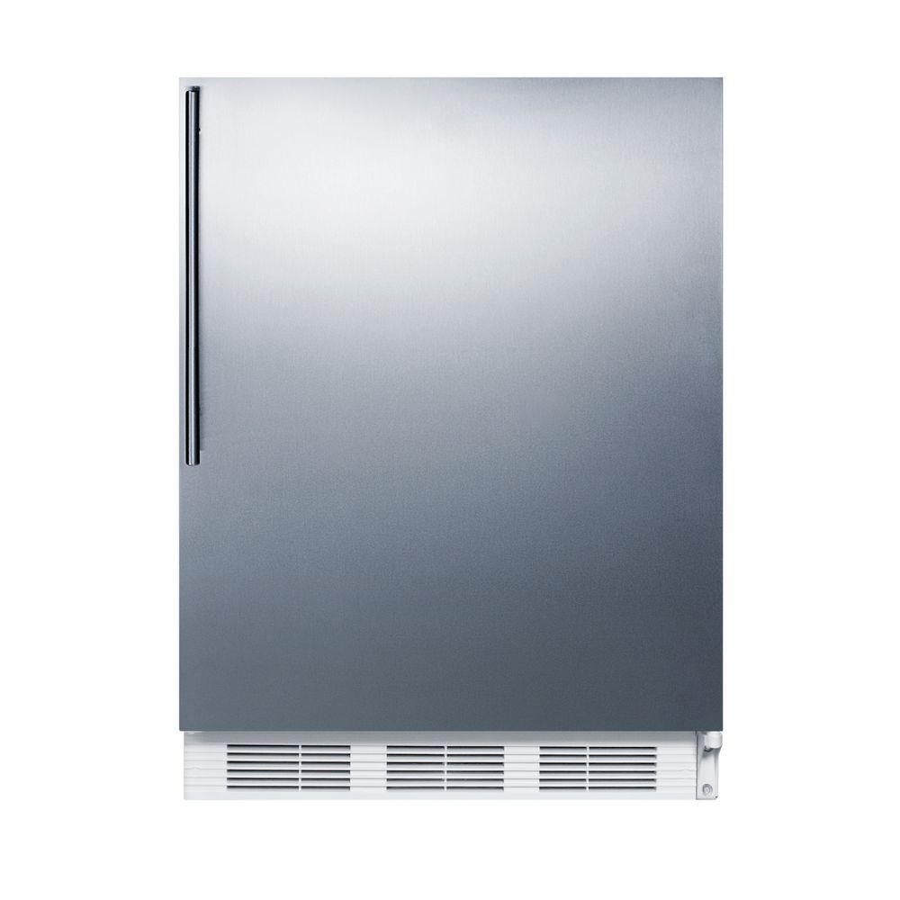Summit Appliance 5.1 cu. ft. Mini Refrigerator in Stainless SteelCT661BISSHVADA The Home Depot