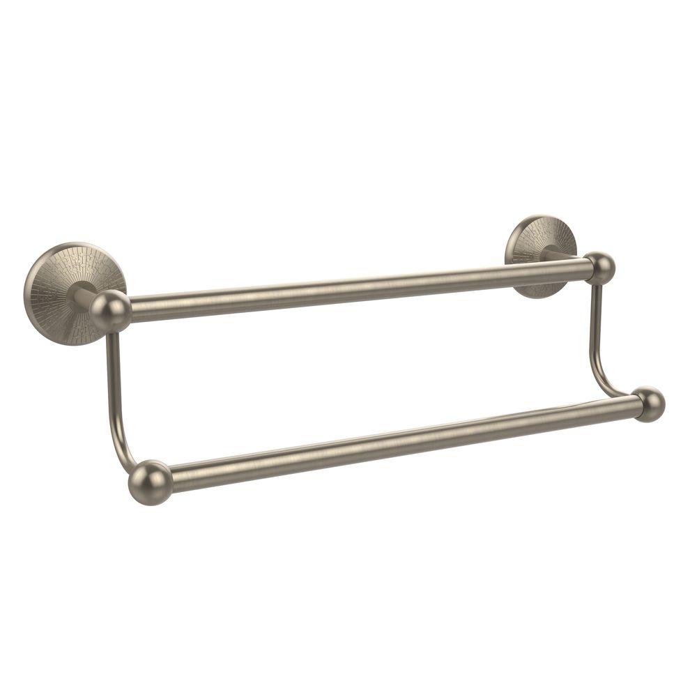 Allied Brass Prestige Monte Carlo Collection 18 in. Double Towel Bar in