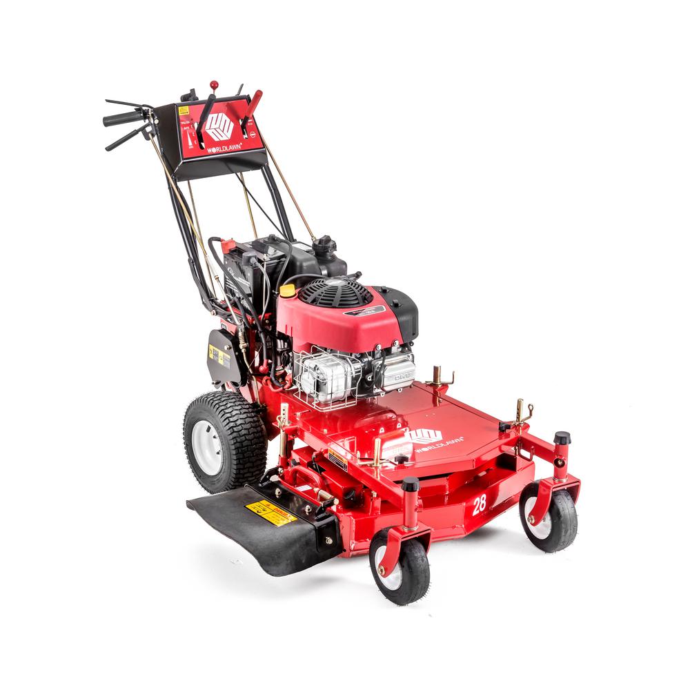 Worldlawn 28 inch Briggs and Stratton Self-Propelled Rear-Wheel Drive Electric... by Worldlawn