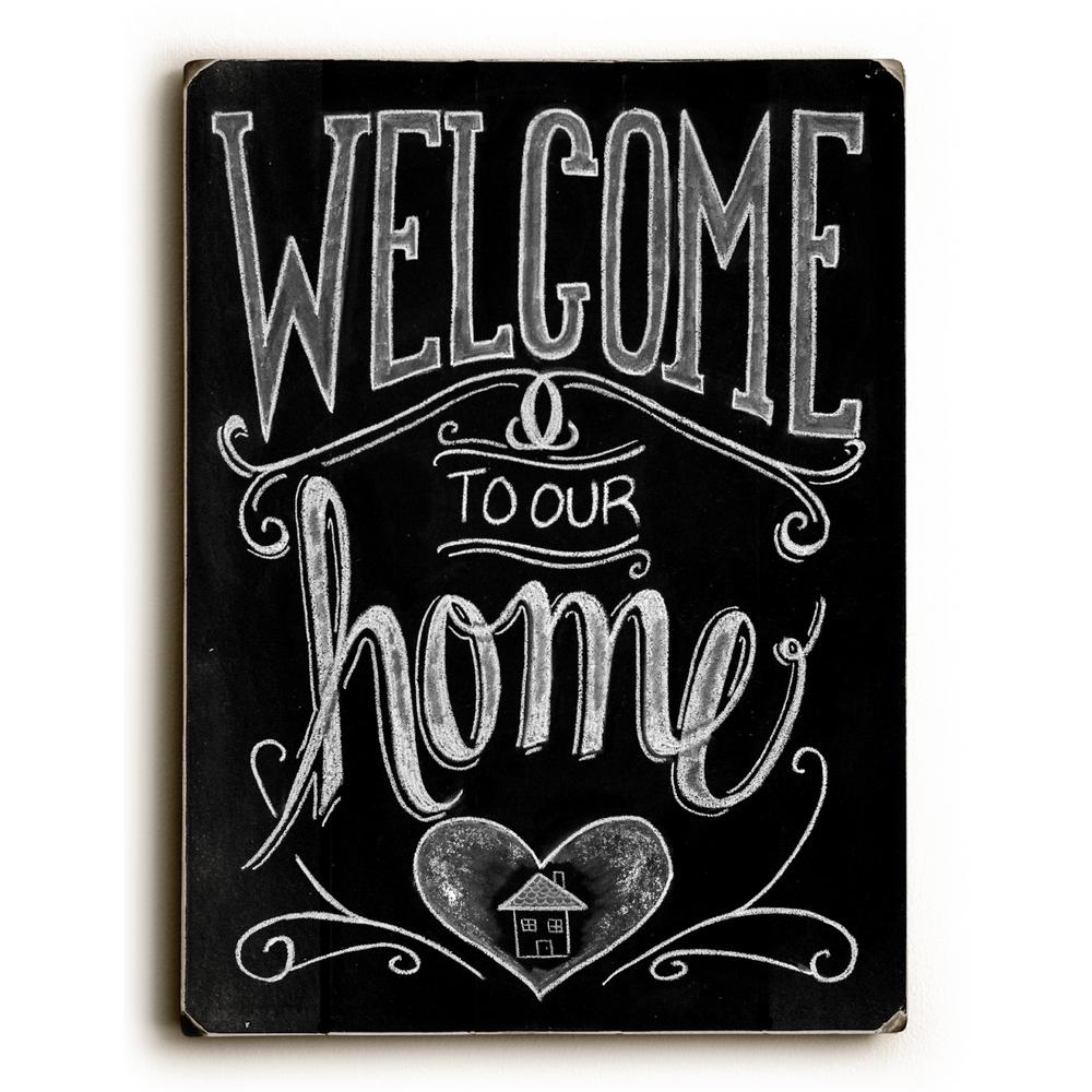 12/" x 6/" Decoration Gift Atlanta Falcons Welcome to our Home Wood Sign