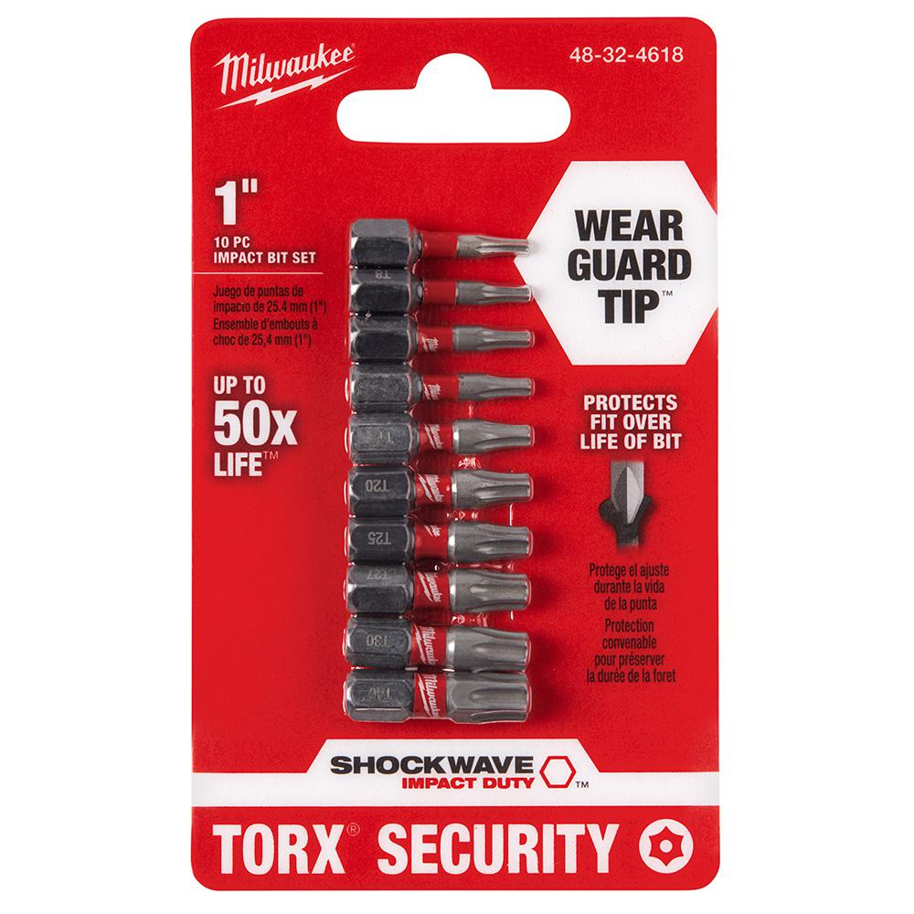 7 Piece Security Torx Bit Set T7 - T25
