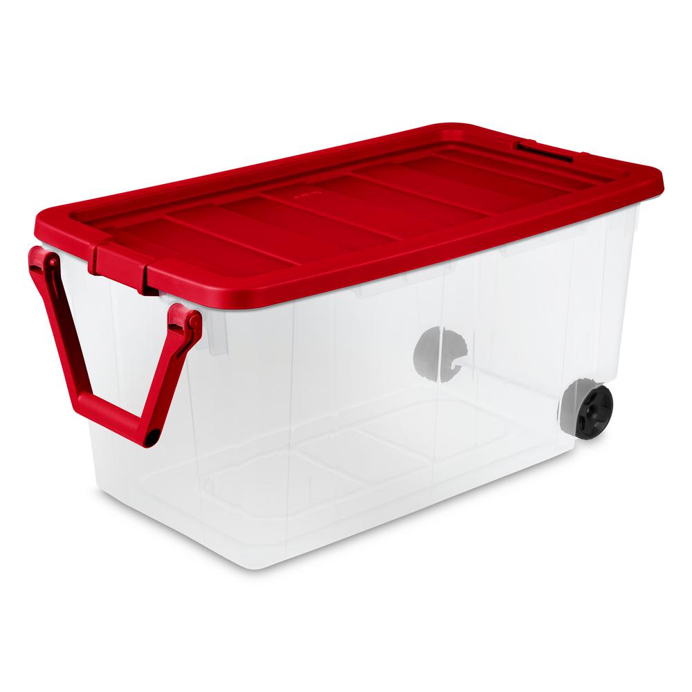 Sterilite 160 Qt. Wheeled Storage Box14676602 The Home Depot