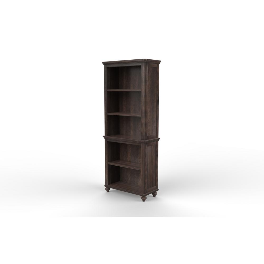 Tacoma Hill Espresso 5 Shelf Bookcase Hs1052 2a The Home Depot Tacoma Hill Espresso 5 Shelf Bookcase