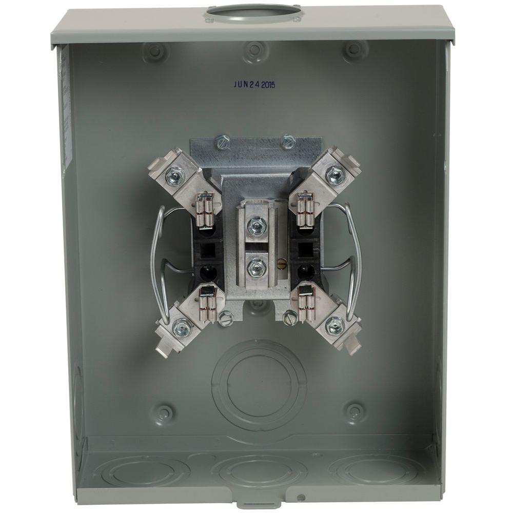 Square D 200 Amp RinglessHorn Bypass Overhead or Underground Meter