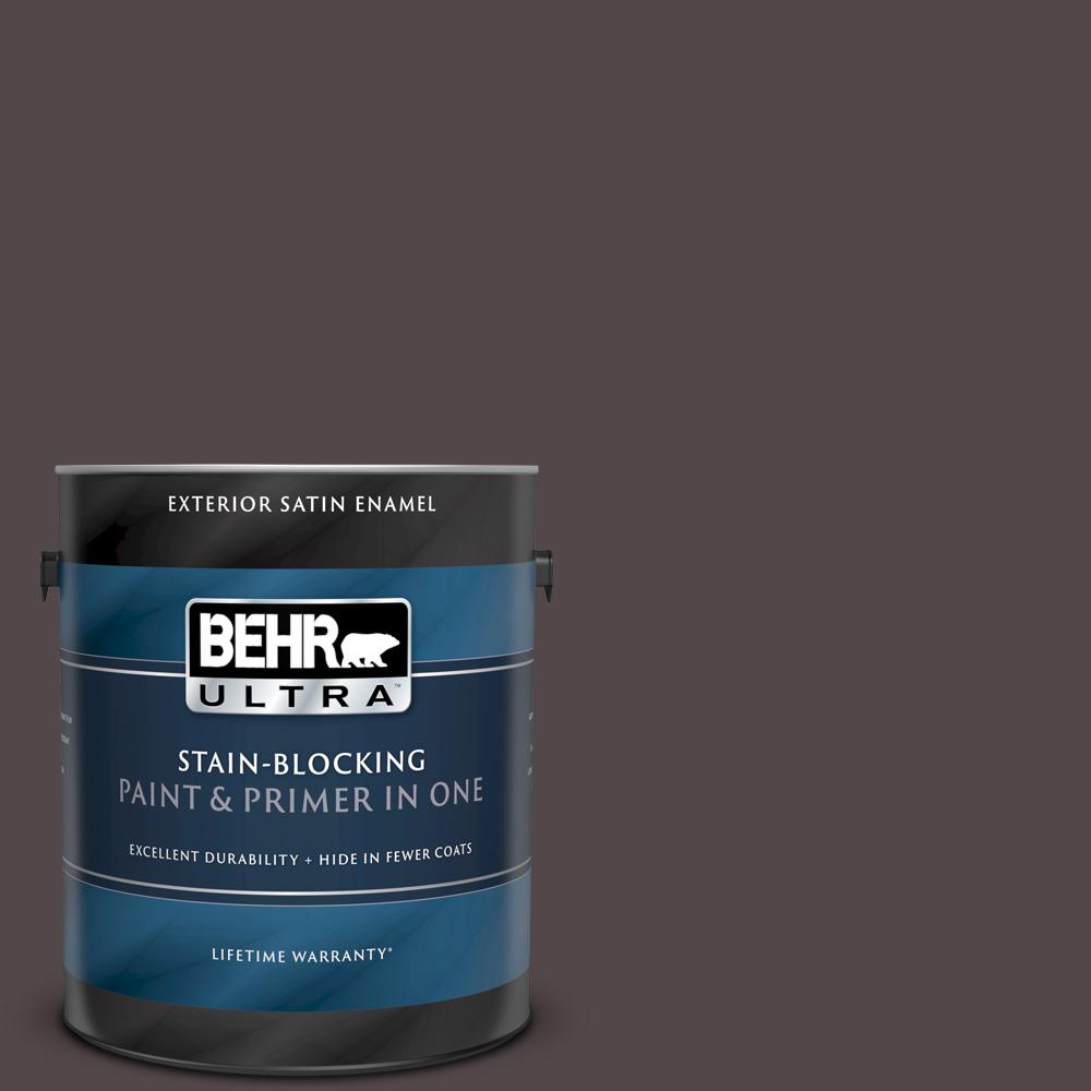 Reviews For Behr Ultra 1 Gal Mq1 34 Instant Classic Satin Enamel Exterior Paint And Primer In One 985301 The Home Depot