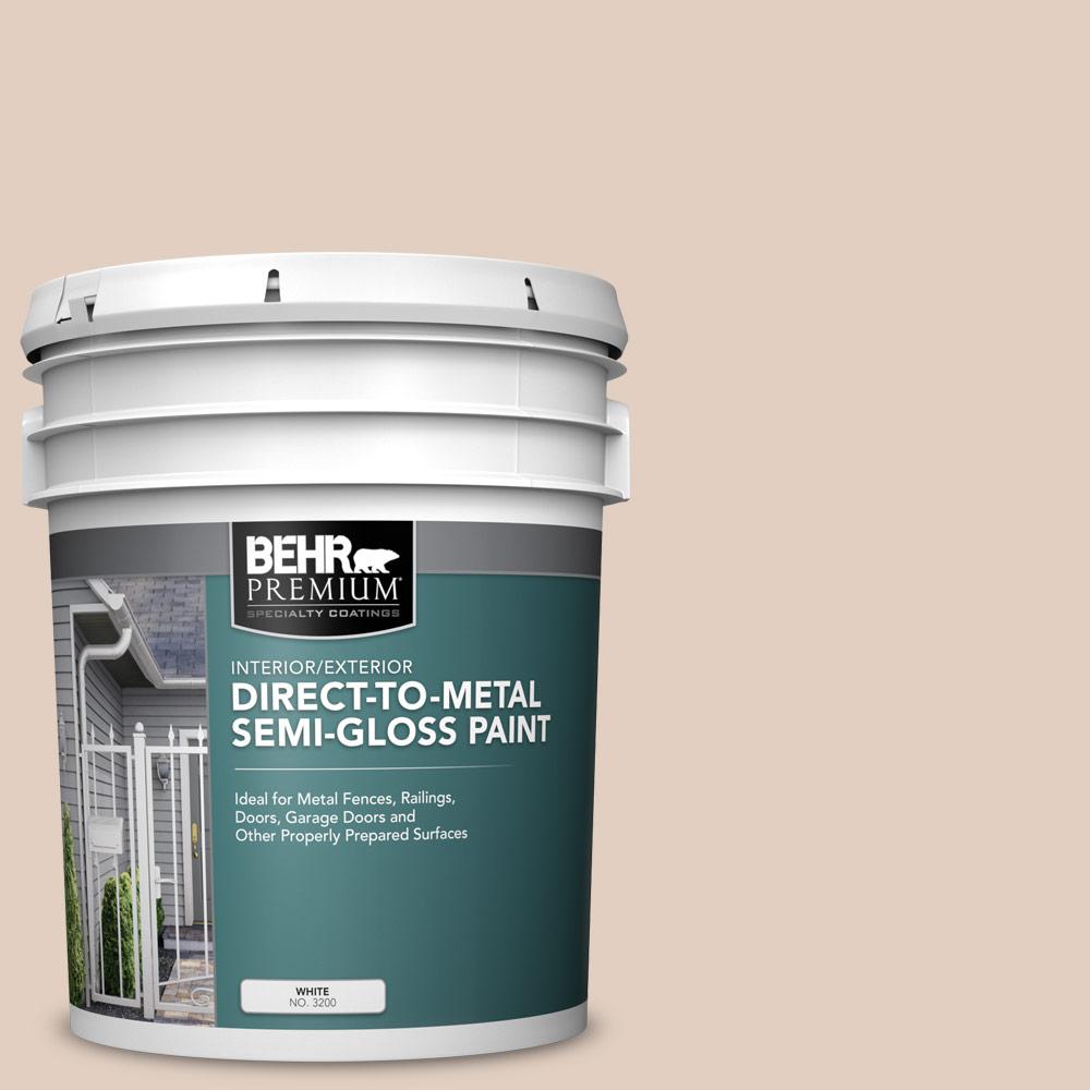 BEHR PREMIUM 5 gal. N2402 Adobe Sand SemiGloss Direct