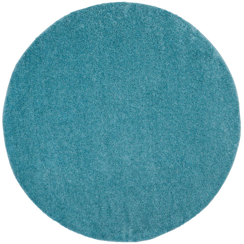 Safavieh Arizona Aqua 7 Ft X Round Area Rug