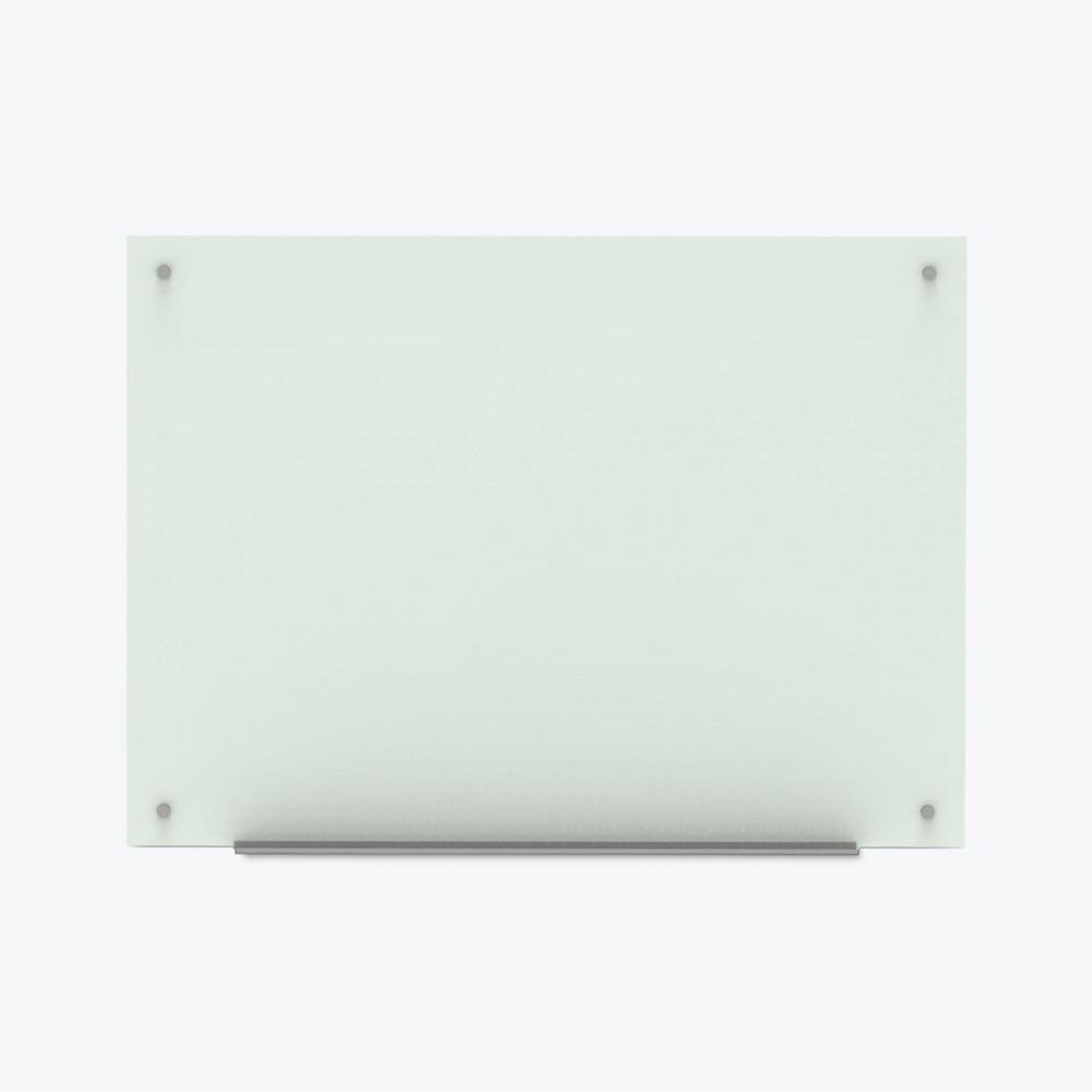 Luxor 48 In X 36 In Magnetic Wall Mounted Glass Board Wgb4836m The Home Depot
