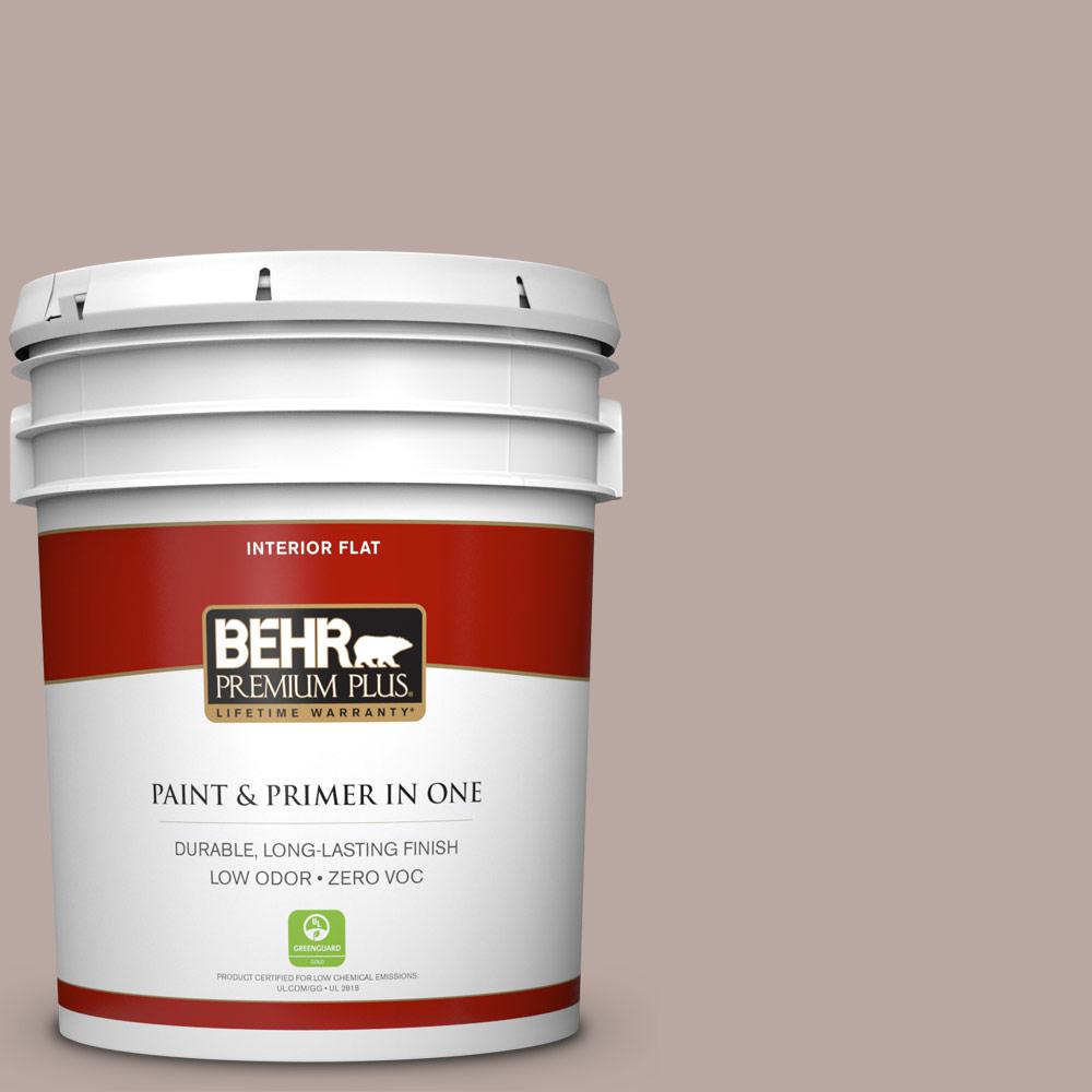 BEHR Premium Plus 5 gal. 750B4 Prestige Flat Zero VOC Interior Paint