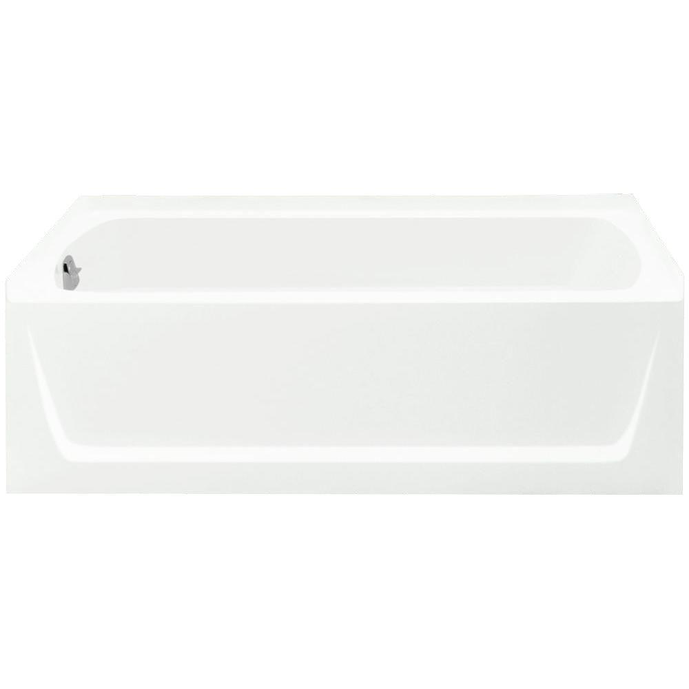STERLING Ensemble 5 ft. Left Drain Soaking Tub in White711711120