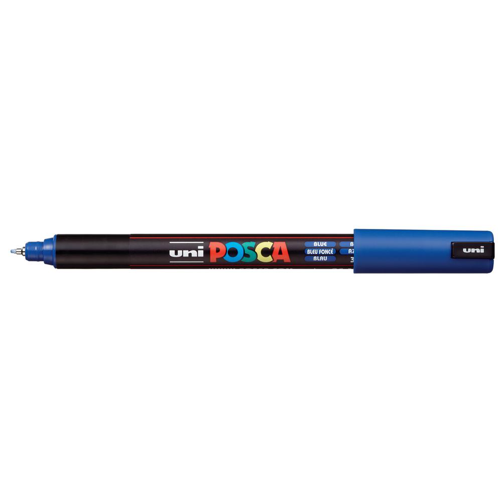 POSCA PC-1MR Ultra-Fine Blue Paint Marker-076857 - The Home Depot