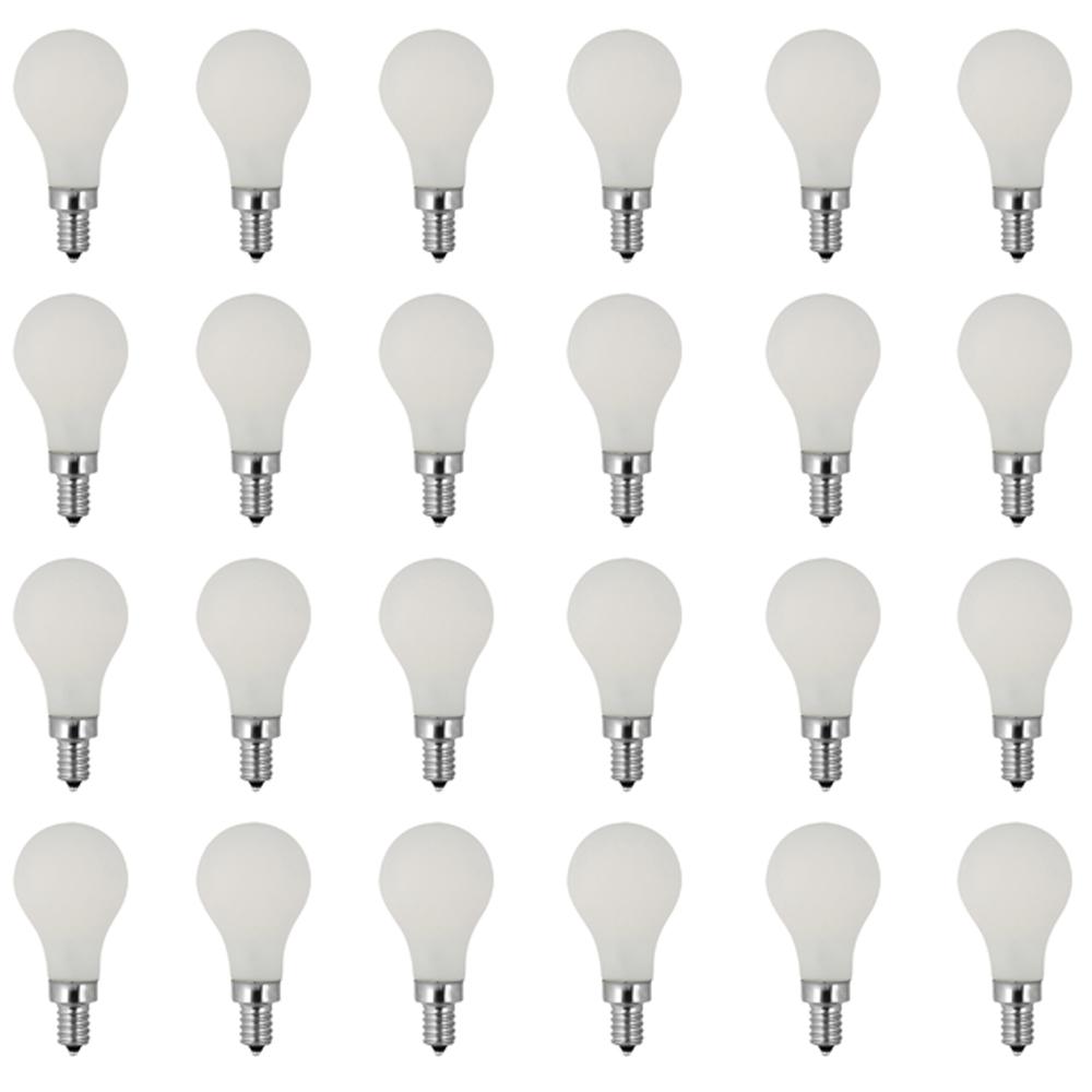 Feit Electric 60W Equivalent Soft White (2700K) A15 Candelabra Dimmable