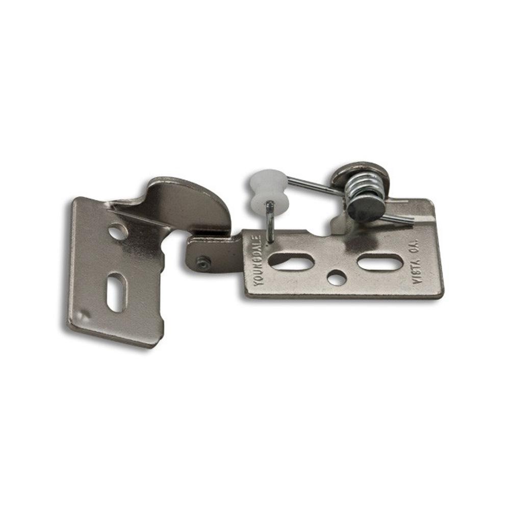 Youngdale Chrome 5 1/4 in. Overlay NonWrap SelfClosing Hinge54.105.