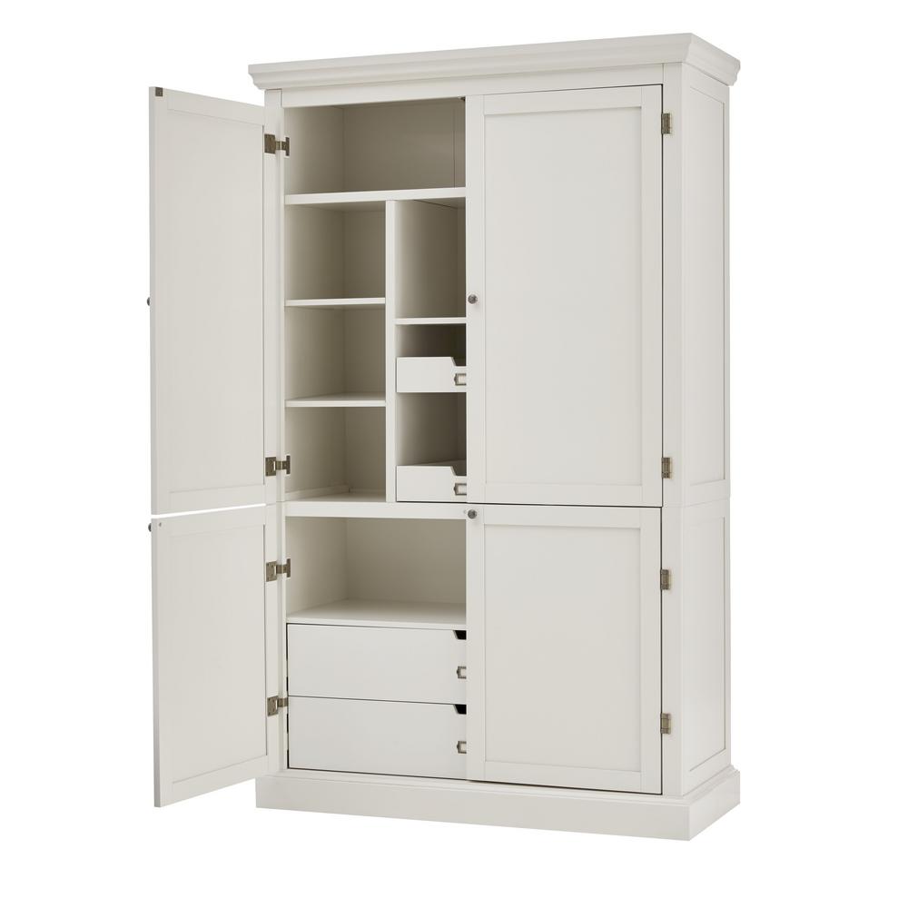 Home Decorators Collection Prescott Polar White Modular 2 Shelf