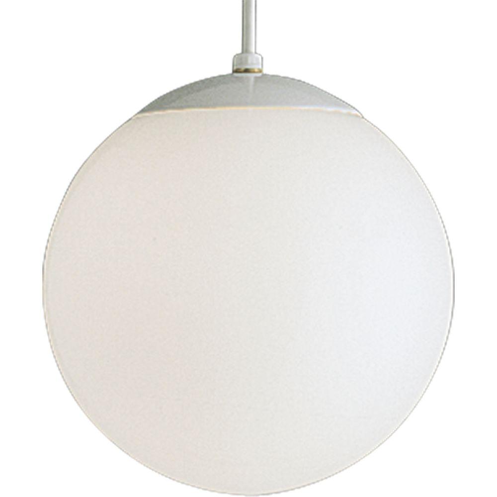 Progress Lighting 1 Light White Pendant P4402 29 The Home Depot 1 Light White Pendant