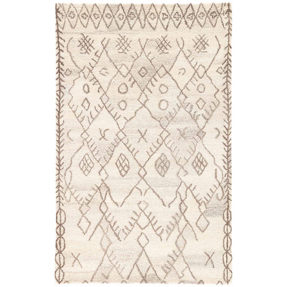 Jaipur Rugs Cloud Cream 5 ft. x 8 ft. Tribal Area Rug-RUG132310 - The ...