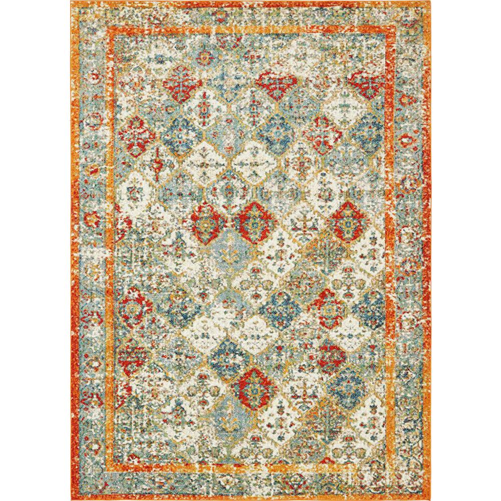 Unique Loom Venice Multi 9 ft. x 12 ft. Area Rug3140391 The Home Depot