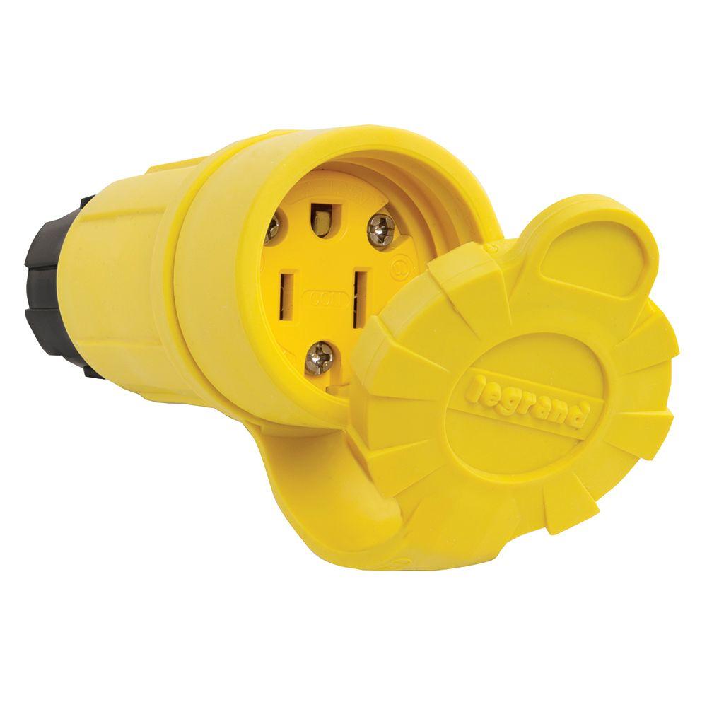 Legrand Pass And Seymour 15 Amp 125-Volt NEMA 4X Watertight Connector ...