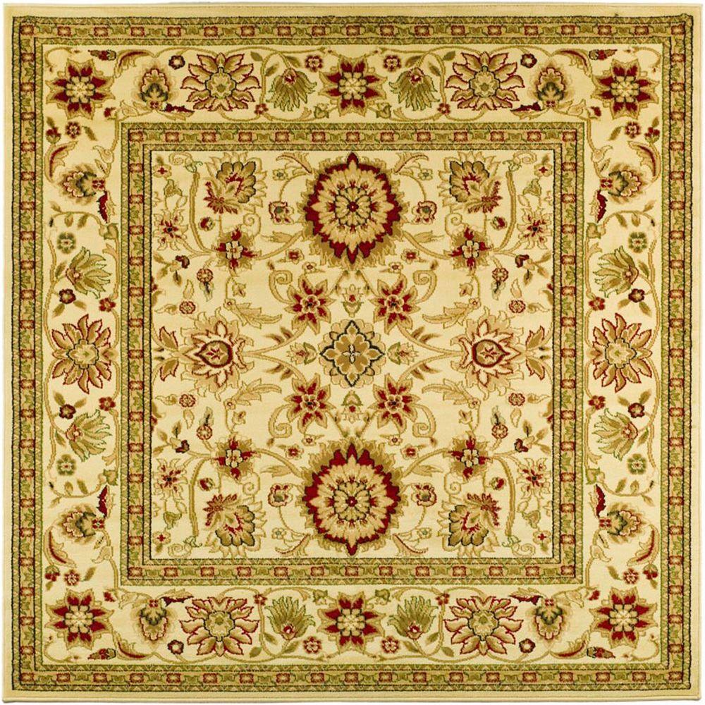 Safavieh Lyndhurst Ivory 6 ft. x 6 ft. Square Area Rug-LNH212L-6SQ