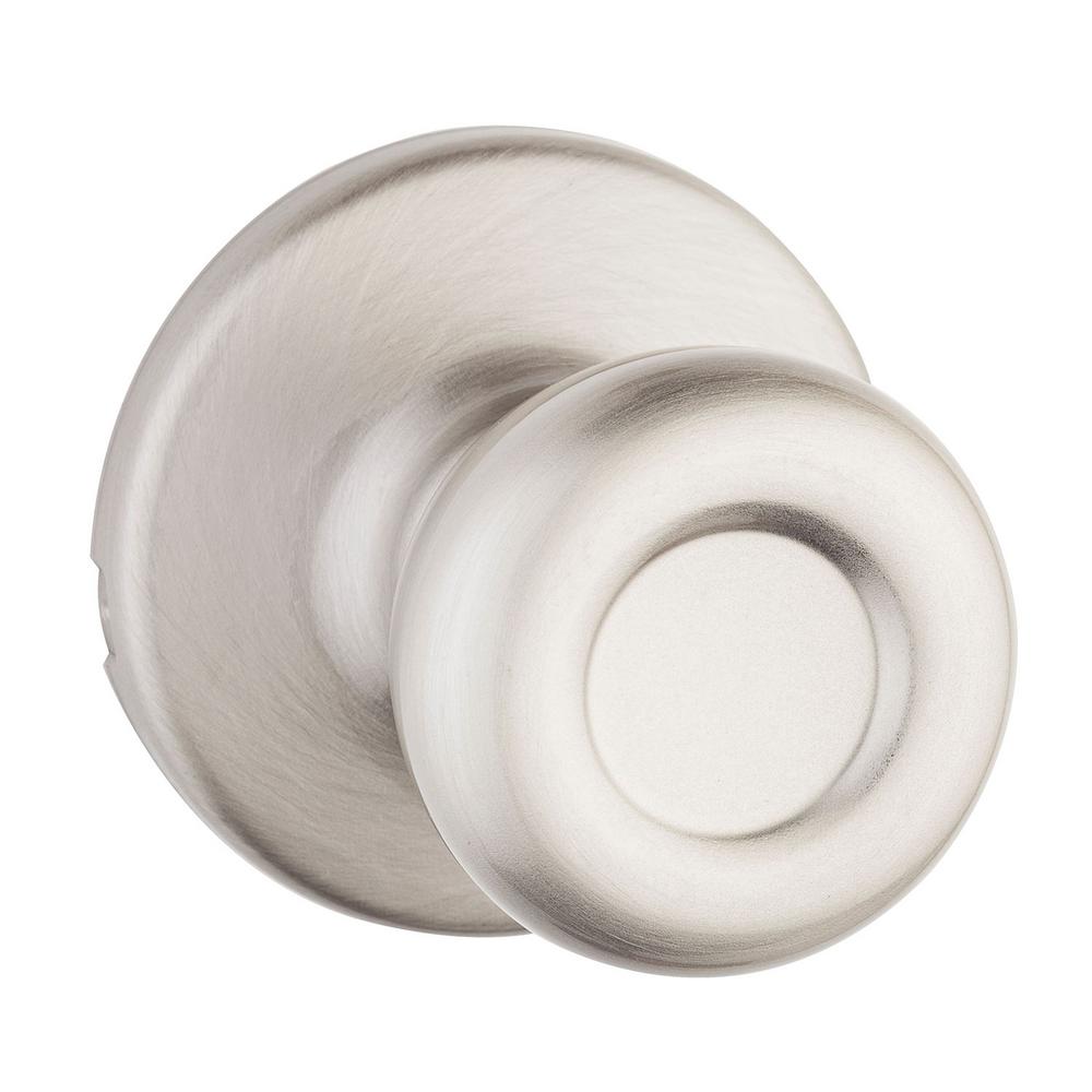 Kwikset Tylo Satin Nickel Dummy Door Knob488T15V1 The Home Depot