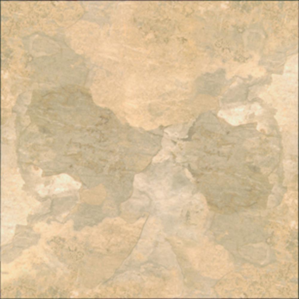 TrafficMASTER Take Home Sample Beige Slate Peel and Stick Vinyl Tile