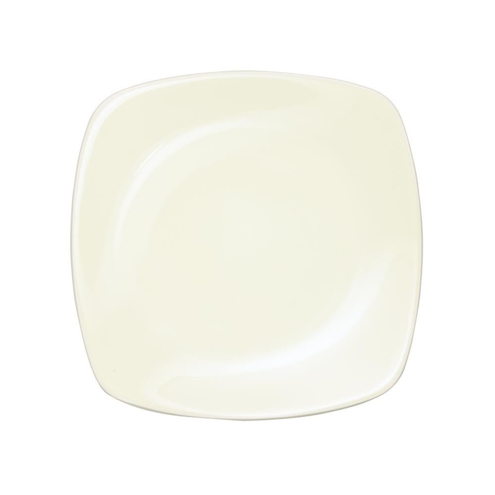 Noritake Colorwave 10.75 in. White Square Dinner Plate 8090-586 - The ...