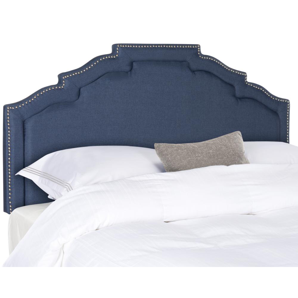 Safavieh Axel Navy Queen Headboard MCR4682FQ The Home Depot