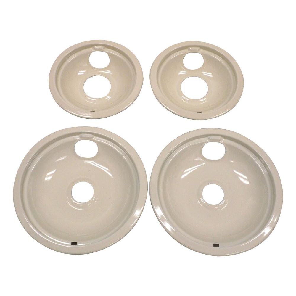 Whirlpool Drip Pan Kit in BiscuitW10288050 The Home Depot