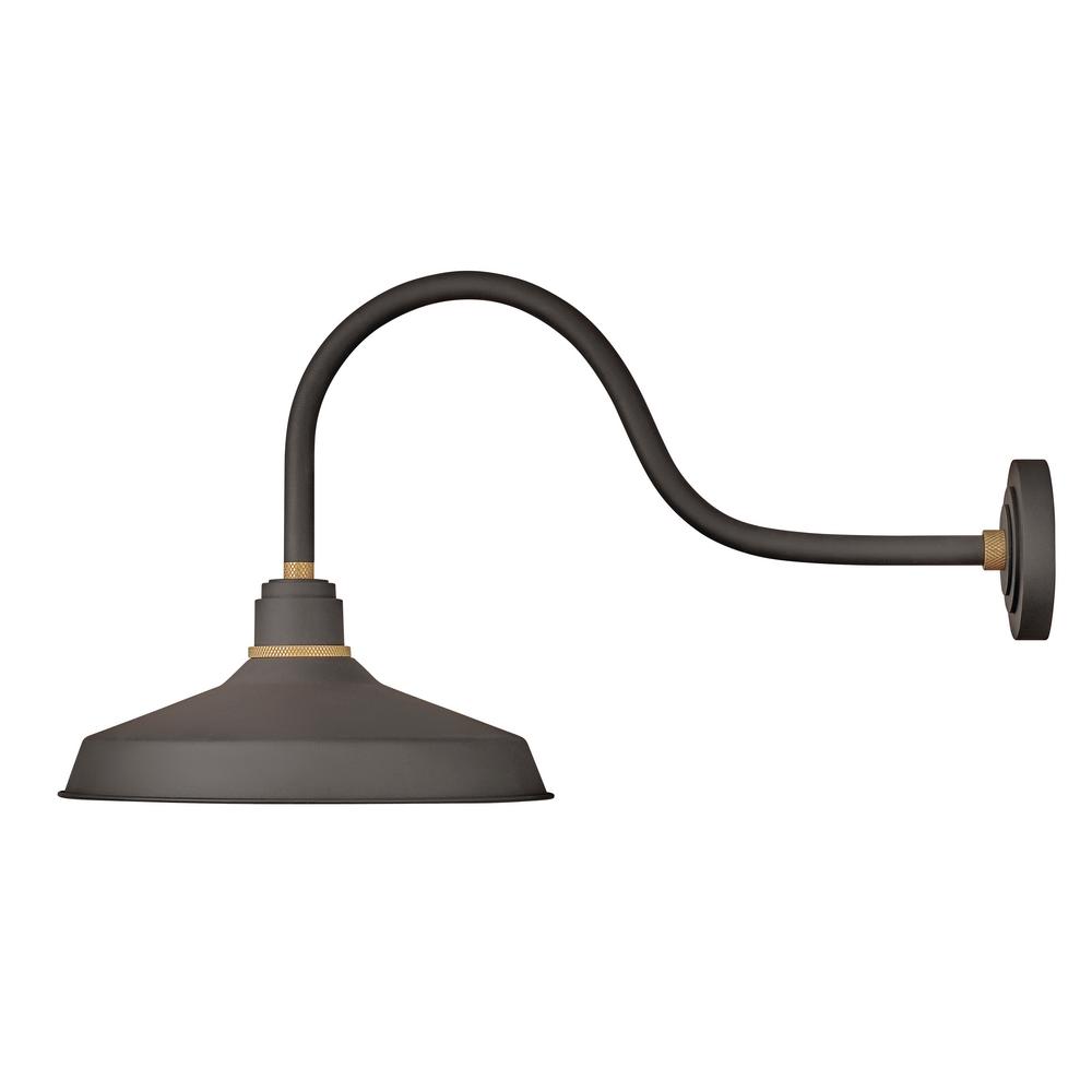 Hinkley Lighting Foundry Large 1 Light Museum Bronze Outdoor