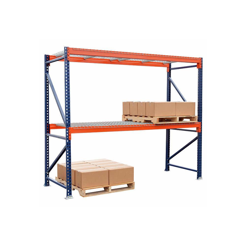 42/" D x 96/" W x 120/"H Used Pallet Rack Starter Kit