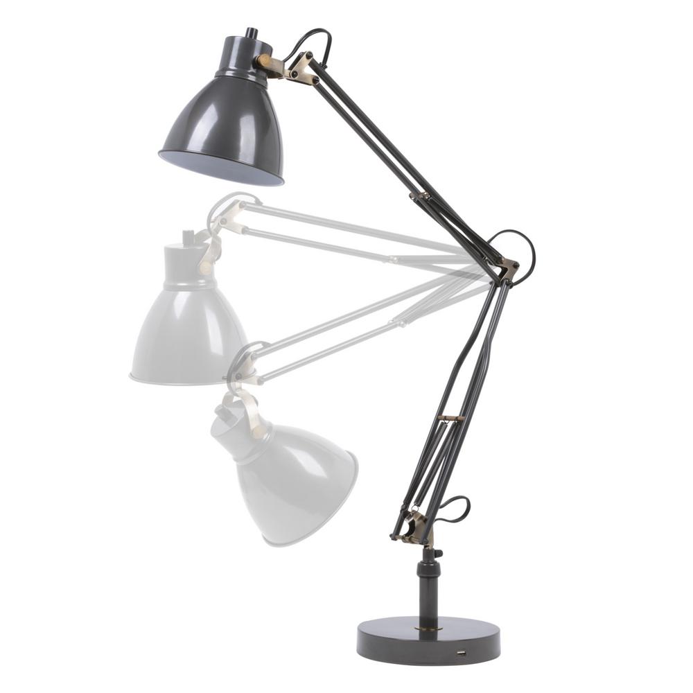 architect desk lamp with usb port