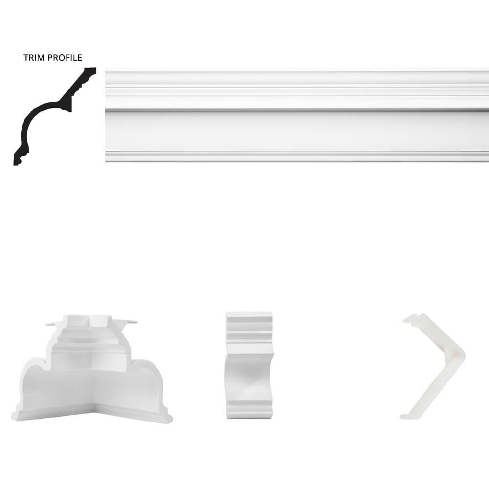 Cornice Moulding - Ceilings - The Home Depot