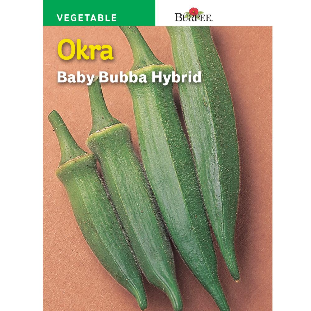 Okra Baby Bubba Hybrid Seed54116 The Home Depot